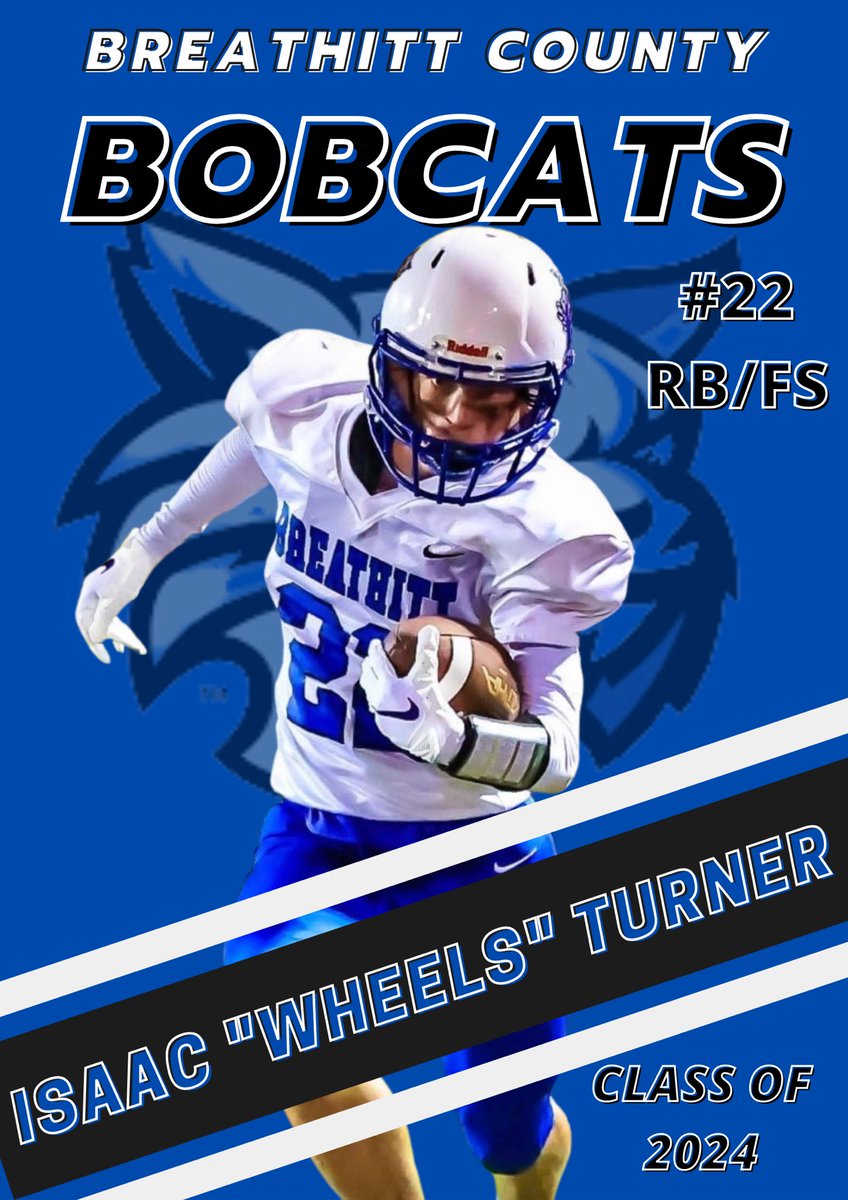 One of the best all around football players in the entire state of Kentucky! Isaac “Wheels” Turner! <a href="/BreathittCoach/">Kyle Moore</a> @CaseyAl62171239 <a href="/jdc_combs/">Justin Combs</a>