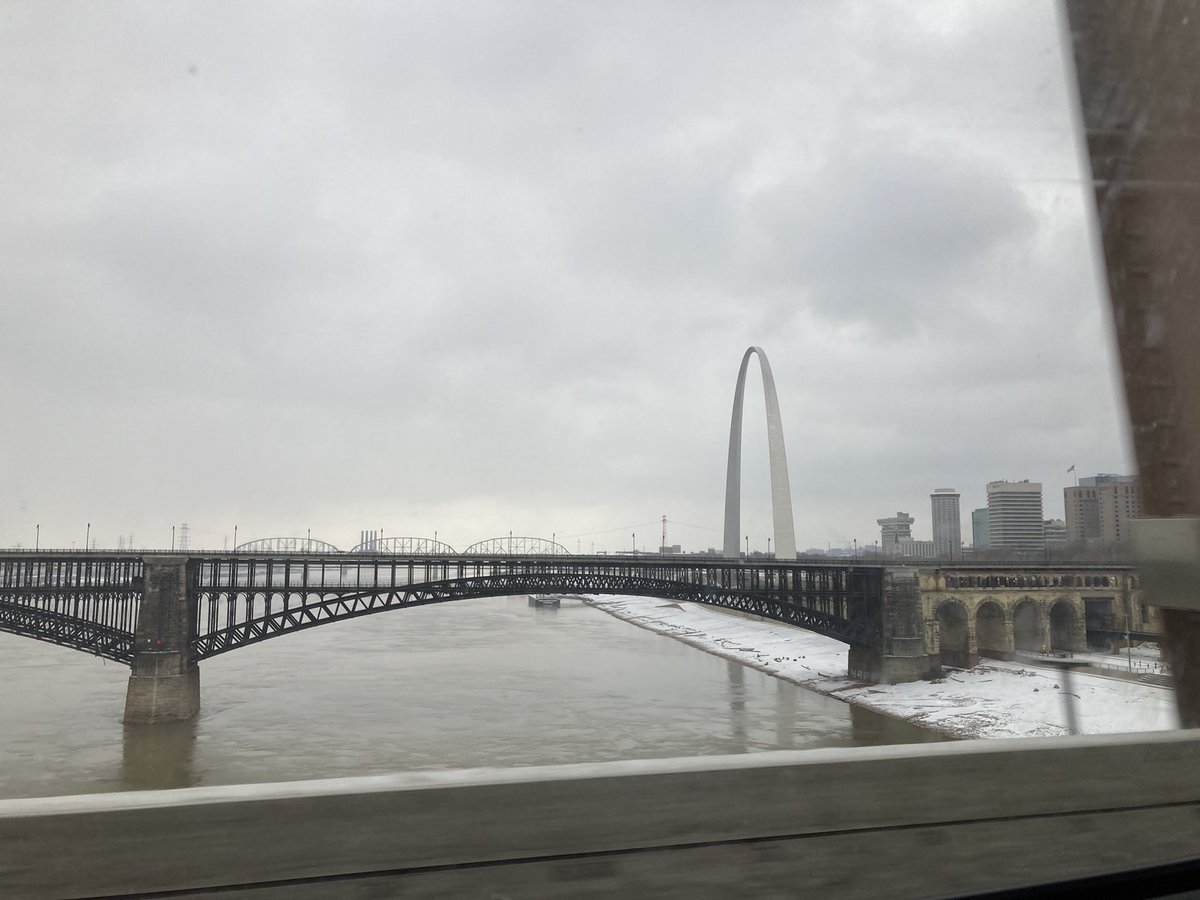 MartinRowCrops's tweet photo. Headed to AFBF YFR Conf. Went through STL just before noon #YFR2022 https://t.co/xrbkIuV0nJ