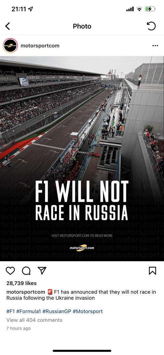 maysadek's tweet photo. #F1 #Russia https://t.co/cSidtQXGui