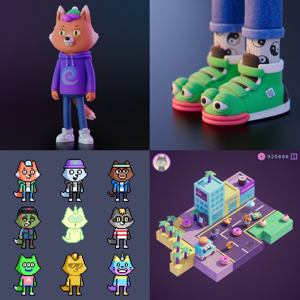 ⚡️ JOIN TEAM FOX ⚡️

We're looking for creative builders to help us expand the FoxFam universe.

foxfam.io/jobs

• 3D Modelling Artists
• 3D Character Animators
• 2D Character Animators
• Unity Developer