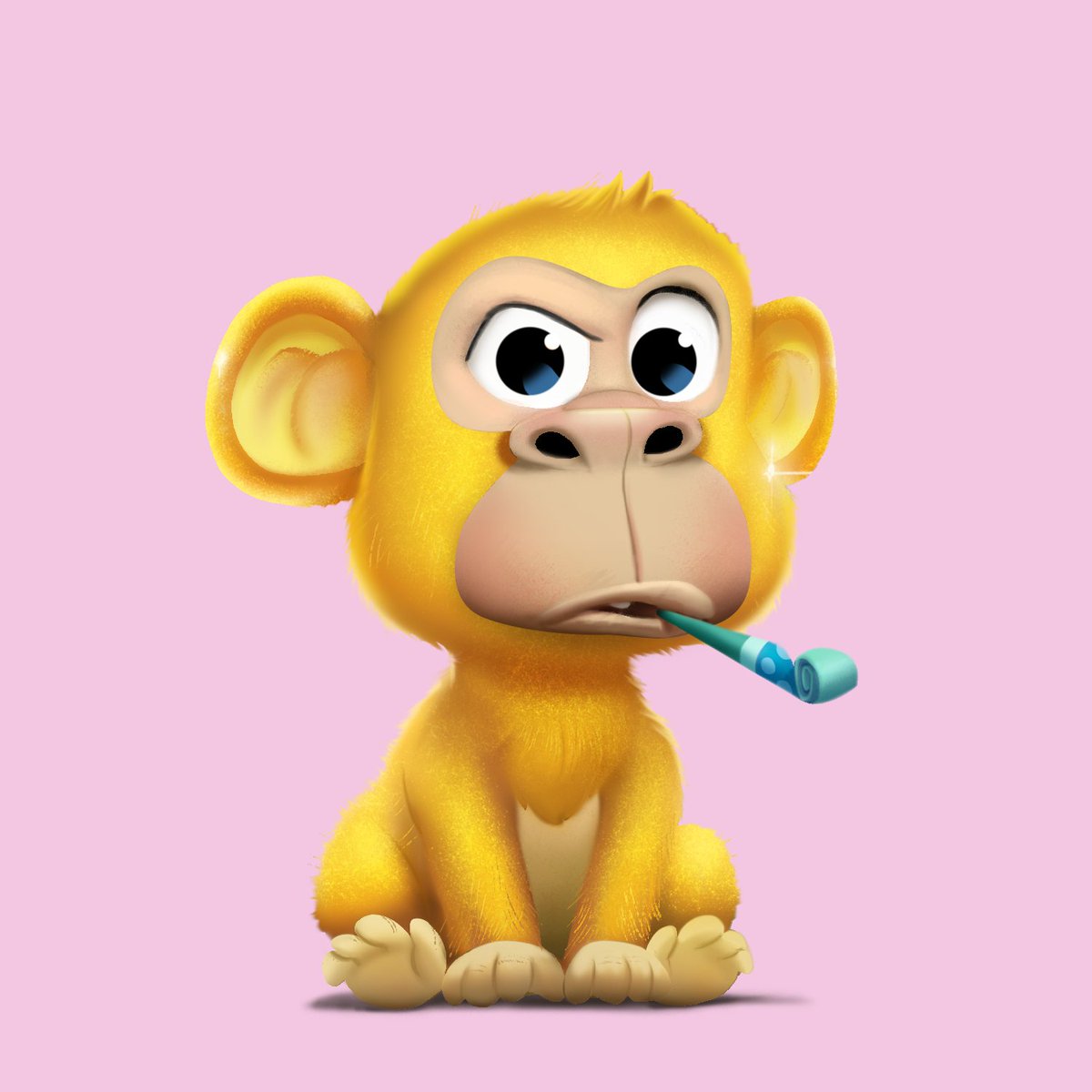 gmyanfeng's tweet photo. finally my golden ape kid @ApeKidsClub https://t.co/EnewsFYWLn