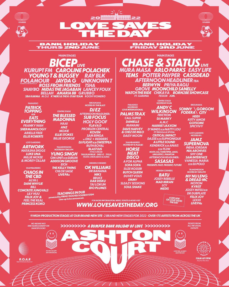 WhompCentral's tweet photo. PAY DAY IS HERE 💷

But have you got your Love Saves The Day tickets yet?

Grab them via our link before it’s to late 😉

https://t.co/bA2uzFvroh https://t.co/JaFtievX4y