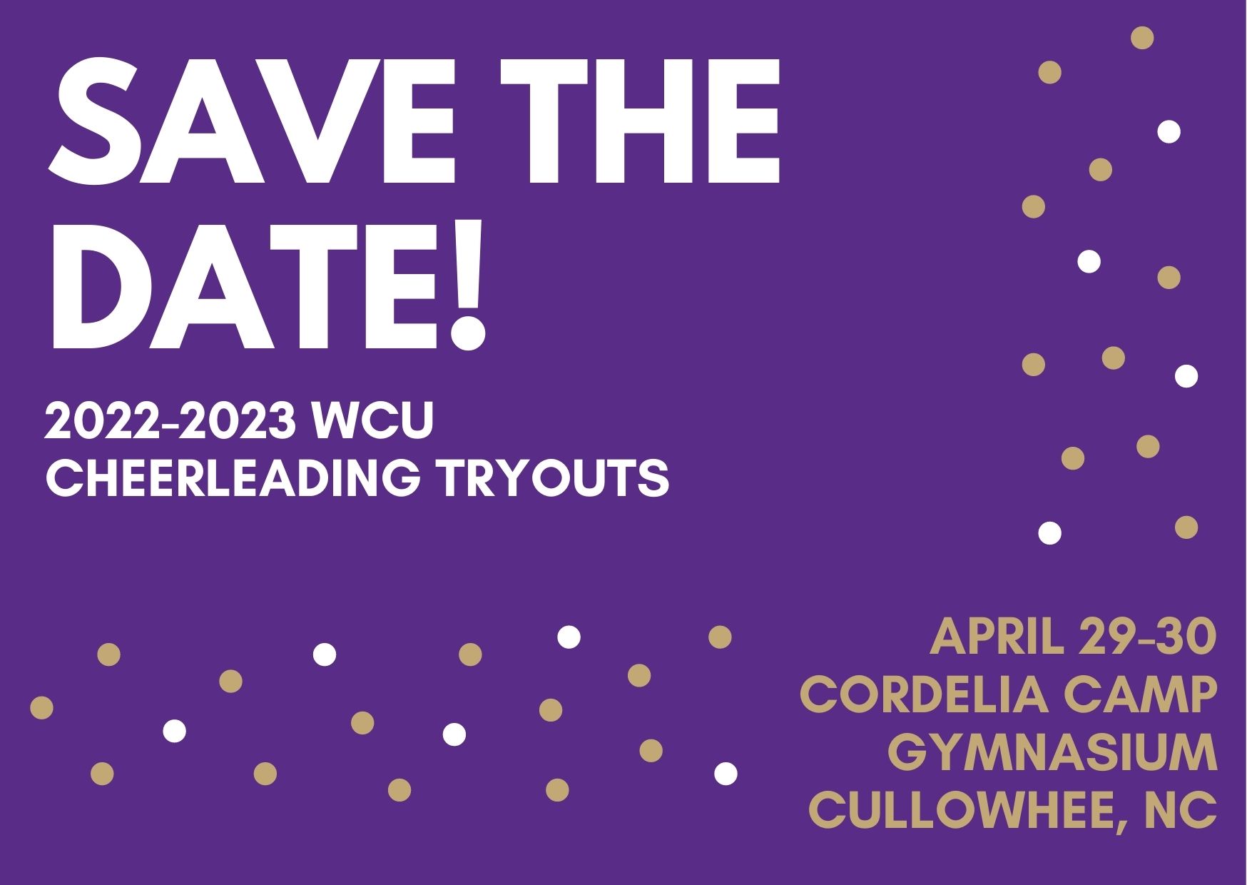 Wcu Academic Calendar Spring 2023 Western Carolina Cheerleading (@Catamountcheer1) / Twitter