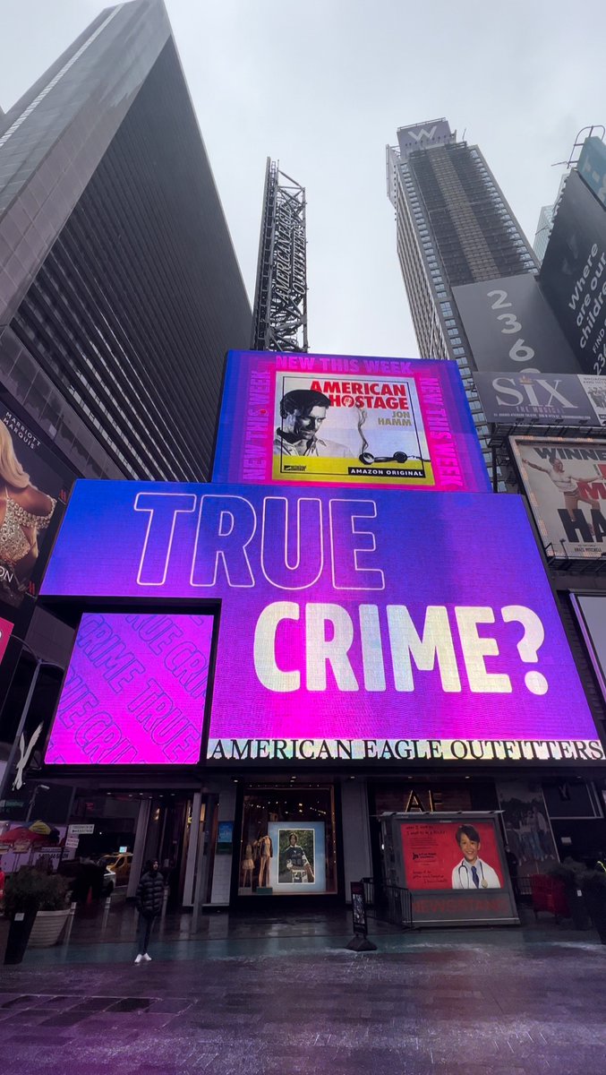 It’s not everyday that something your produce is up in lights