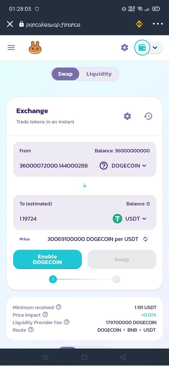 Batz0707's tweet photo. @buffdogecoin Now you believe me?i buy only $1.1..
Till now i never sell https://t.co/Aoi6VVzAl7