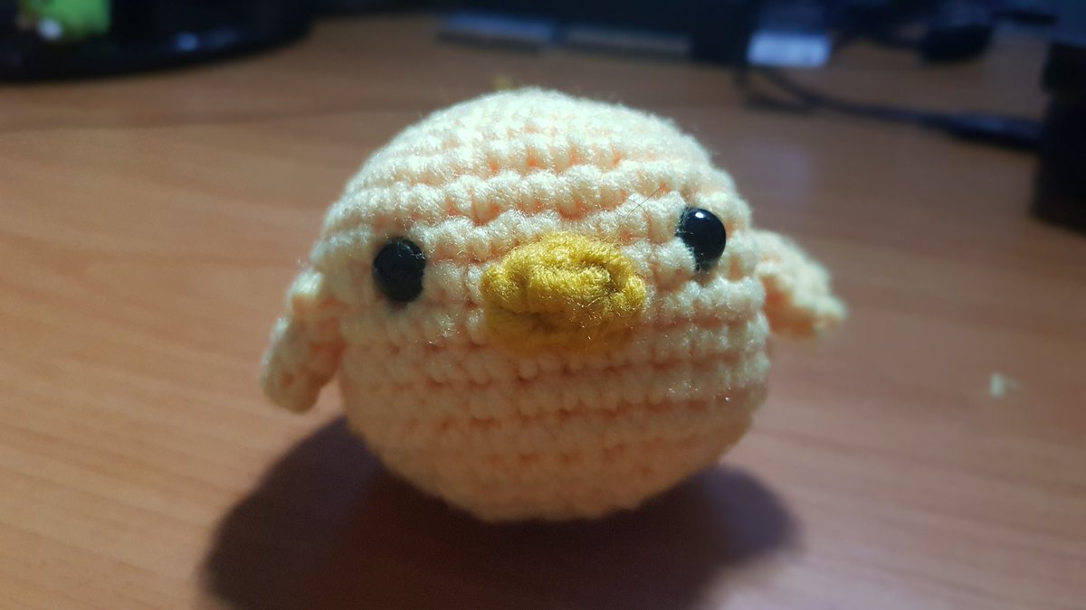 haiiro_taby's tweet photo. Finished the baby chimkin. Thank you for stopping by. 🐥🐤 https://t.co/Fui1J23iGG