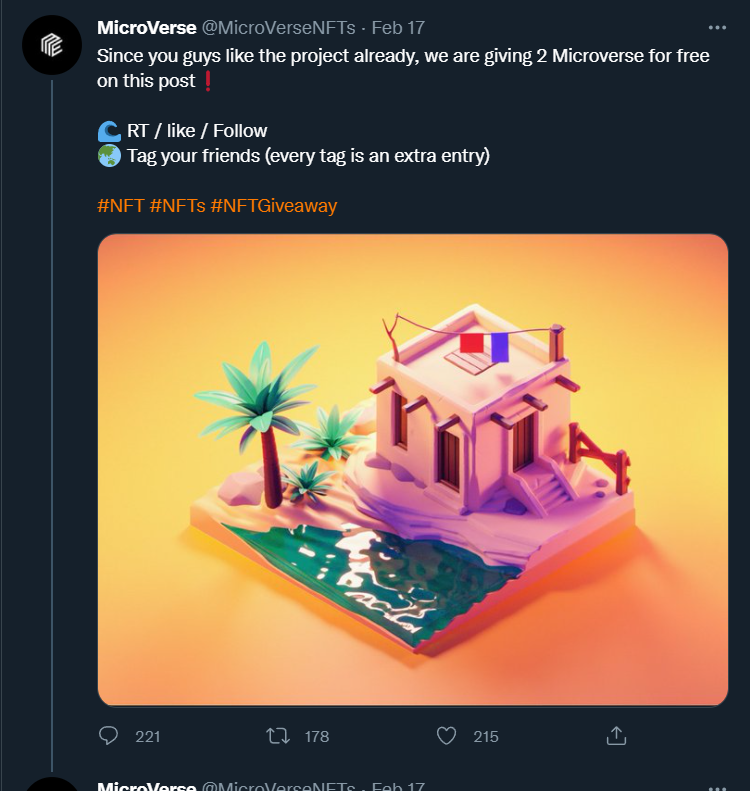 SparkMcduck's tweet photo. For anyone involved in @MicroVerseNFTs run away, this is a scam, just have a look at the screens below on what they claim to be "their art". 
Simple reverse search image. I see that they sale a "genesis pass" for their coming collection. 
Just don't buy it. https://t.co/hYKbKmHbph
