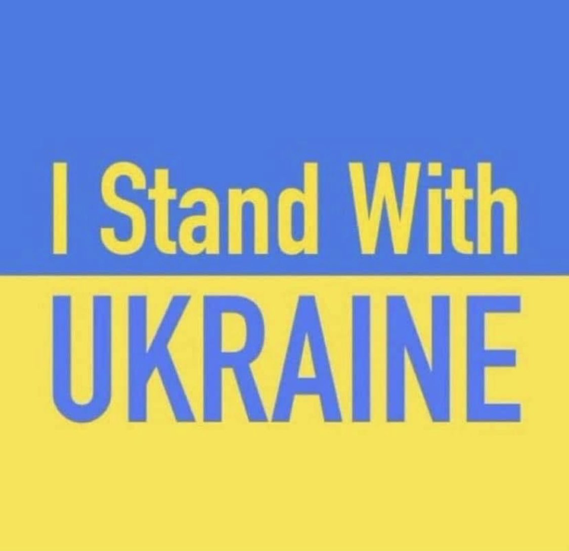 #WeStandWithUkraine #