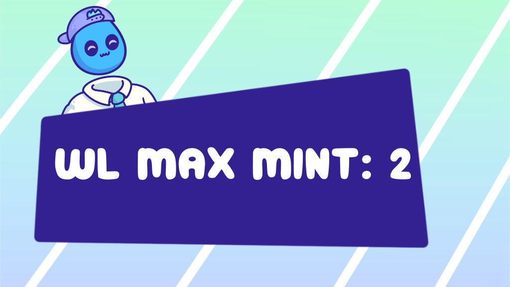 We'd like to announce how many Droplets each person on the Driplist will be able to mint!

Btw who still needs driplist? 👀

just follow, like &amp; RT💧
