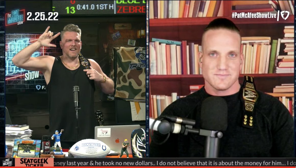 Klemless's tweet image. #PMSFeelGoodFriday2022 @PatMcAfeeShow Thank you Pat and the boys for the laughs today and everyday. @CashApp $klemess2021