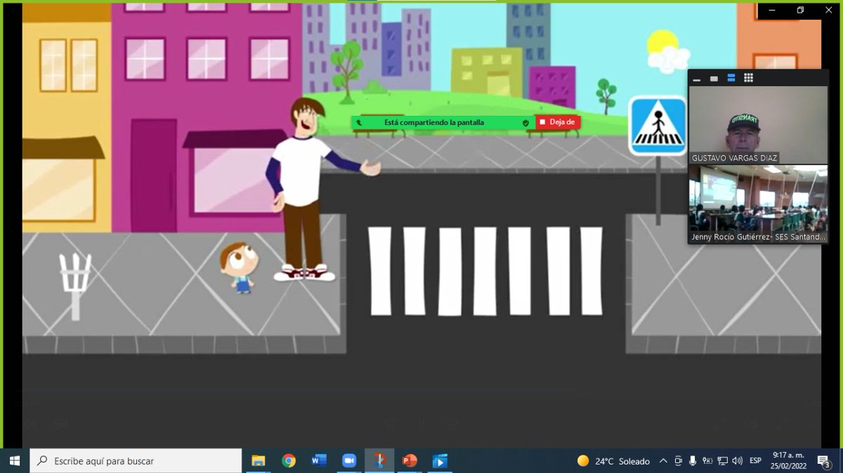 transito_bga's tweet photo. 👩🏼‍🏫#RetoDigital 
La DTB te sensibiliza en seguridad vial. Adelantamos capacitación virtual para alumnos del colegio La Medalla Milagrosa. Con ellos abordamos aspectos  importantes como el autocuidado en la vía pública y los senderos seguros.🚸
 #GobernarEsHacer https://t.co/u0YgeLVHNm