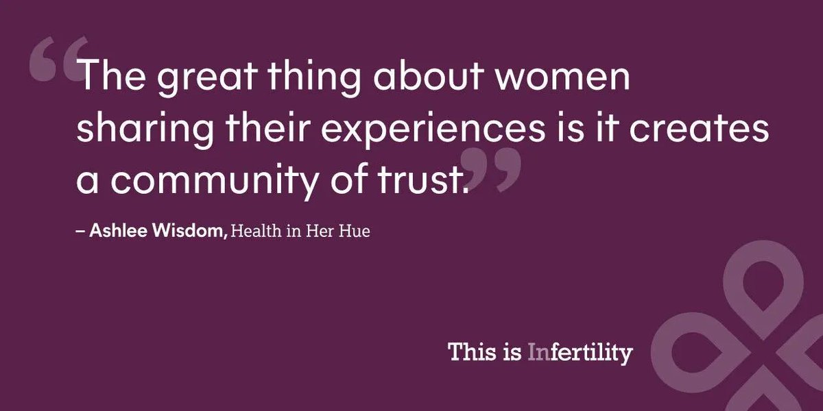 HealthInHerHue's tweet photo. Check out what our co-founders, Ashlee and Eddwina, had to say on the This is Infertility podcast about the importance of advocacy, representation, and support when it comes to infertility in the Black community!
https://t.co/wLPWbM5saL
#HIHH #ThisIsInfertility https://t.co/oceqfcFMTp