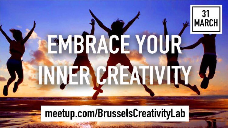 Join the Brussels #Creativity Lab MeetUp on March 31st to explore fun ways of creating more space in our lives to reconnect with our inner spark.
More info:
meetup.com/BrusselsCreati…