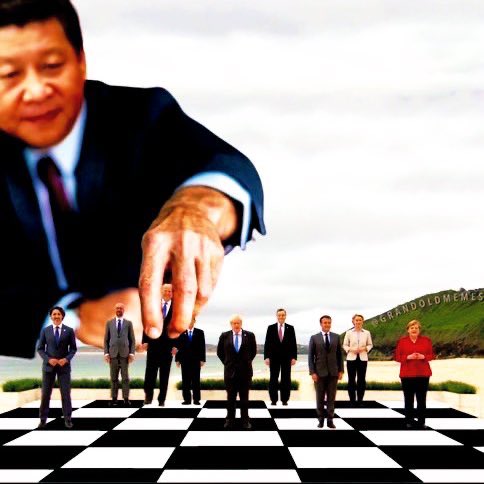 Trish4DJT's tweet photo. Putin feels emboldened with Biden in office because he’s weak &amp; Xi will take Taiwan Next.
Biden’s Turned the World &amp; America Upside Down!🤦‍♀️
#BidenWorstPresidentEver https://t.co/UeNVSzMeXz