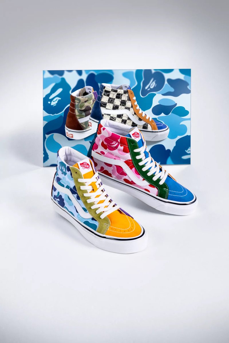 snkr_twitr's tweet photo. Dropping tomorrow: BAPE x Vans Collection

Details -> https://t.co/7wEBE3d8G3

#A https://t.co/03zZqpTDRR