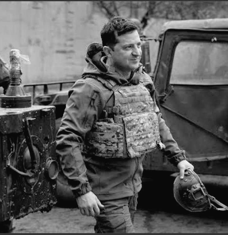 Respect. 

#Zelenskiy #leader #Ukraine #russianinvasion