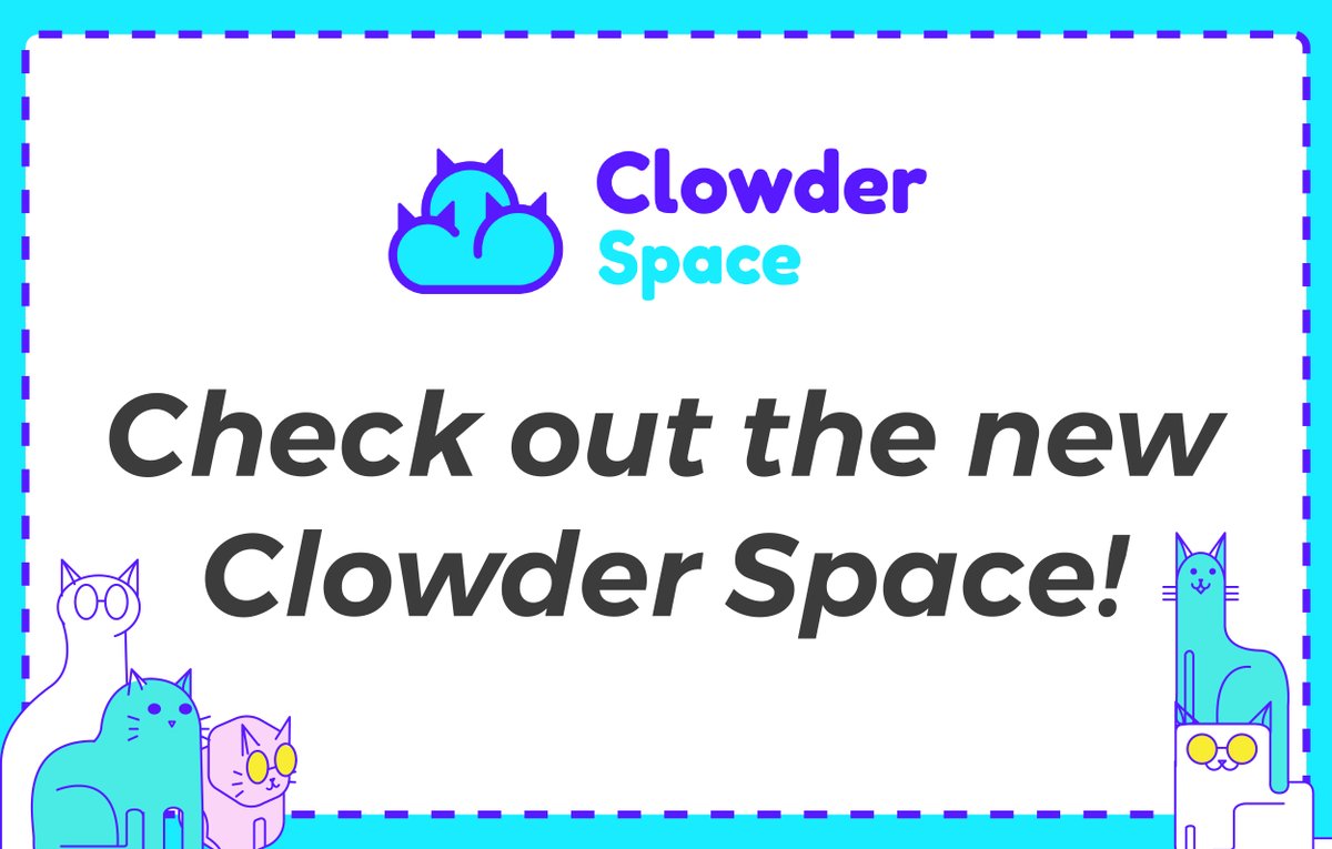 Explore the New Clowder Space and don't miss the future open source Data Analytics meetups and events! clowder.space