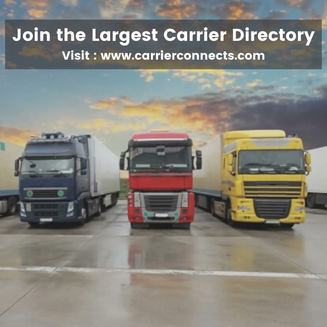 CarrierConnects's tweet image. Get discovered fast and grow your business faster. Join our carrier directory today  buff.ly/3phNf6h #truckers #freight #loadboards #carriers #shippers