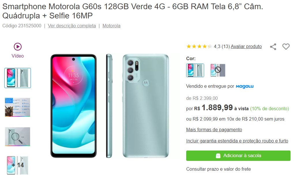 VinhetasFic's tweet image. Se tem algum seguidor rico, aceito esse celular de presente