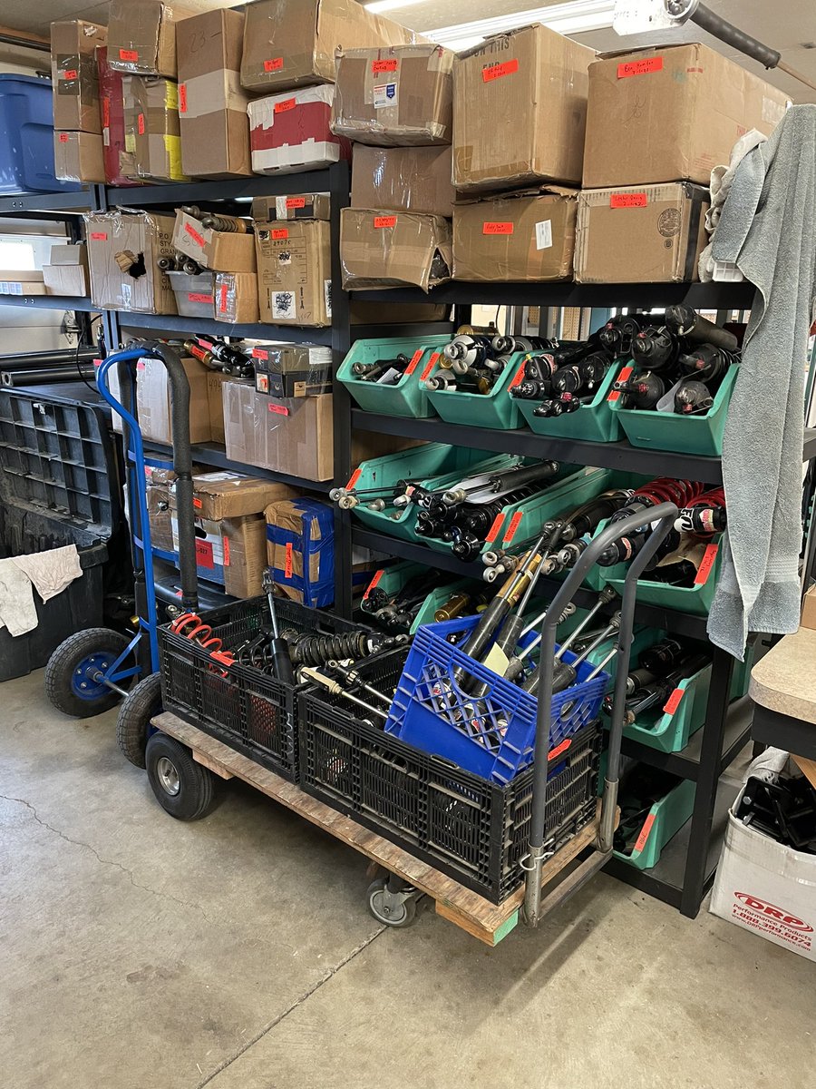I might be a few shocks behind!