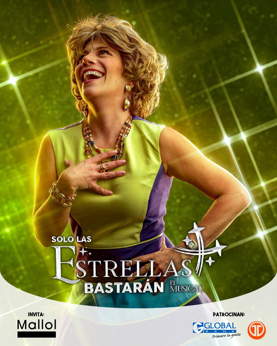 CRISTINA DE LA FUENTE es MARUJA

Una dama guadalupana que le sacará risas tanto a los de Paitilla como a los de Santa Ana. 

Ríete con ella desde el 8 de Marzo en el <a href="/TeatroNalPanama/">TeatroNacionalPanamá</a>

SÓLO LAS ESTRELLAS BASTARÁN: El Musical
Adquiere boletos en <a href="/Panatickets/">Panatickets</a> 

#TeLevantaréPanamá