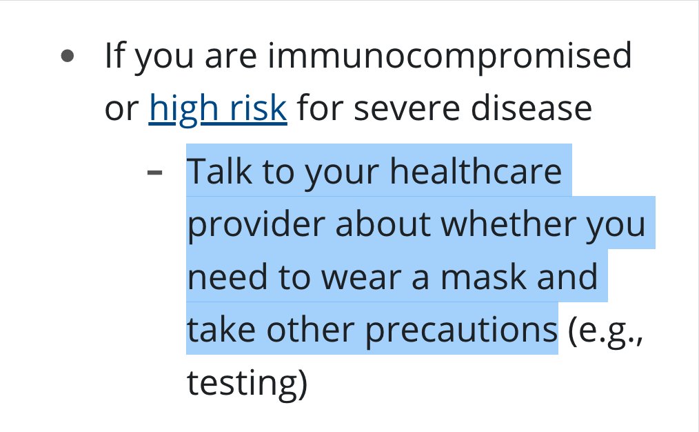 luckytran's tweet image. Under new CDC guidelines, masks are listed as an "individual prevention behavior."

And CDC advises you to "talk to your healthcare provider about whether you need to wear a mask."

Wrong. Masks are a collective measure, most effective when we all wear them to protect each other.