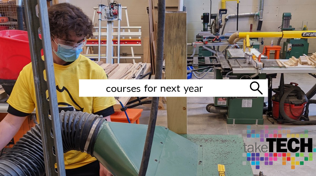 Which Tech Ed courses will you choose for next year? Find what fits at goSTA.ca/tech and be #FutureReady <a href="/HCDSBPathways/">HCDSB Pathways</a>