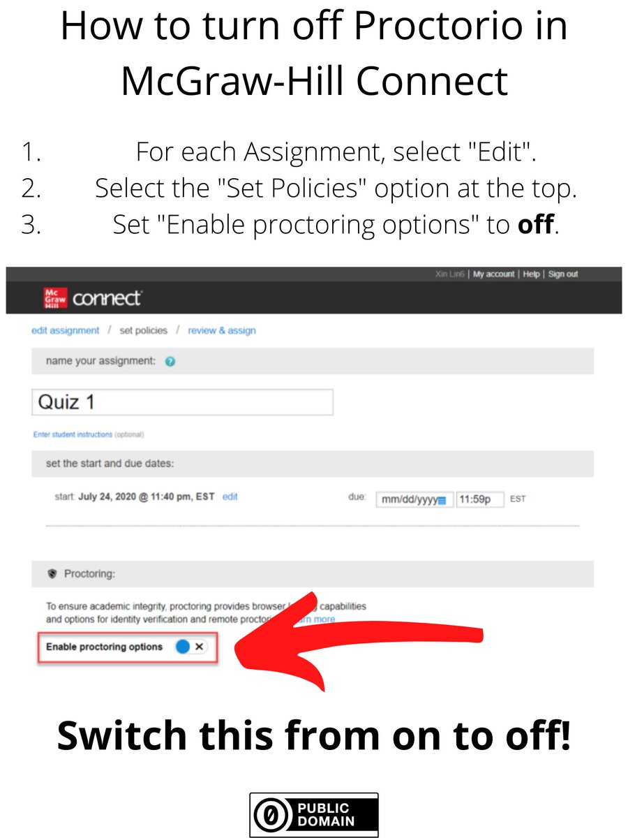 mcgraw hill connect access code free change false to true