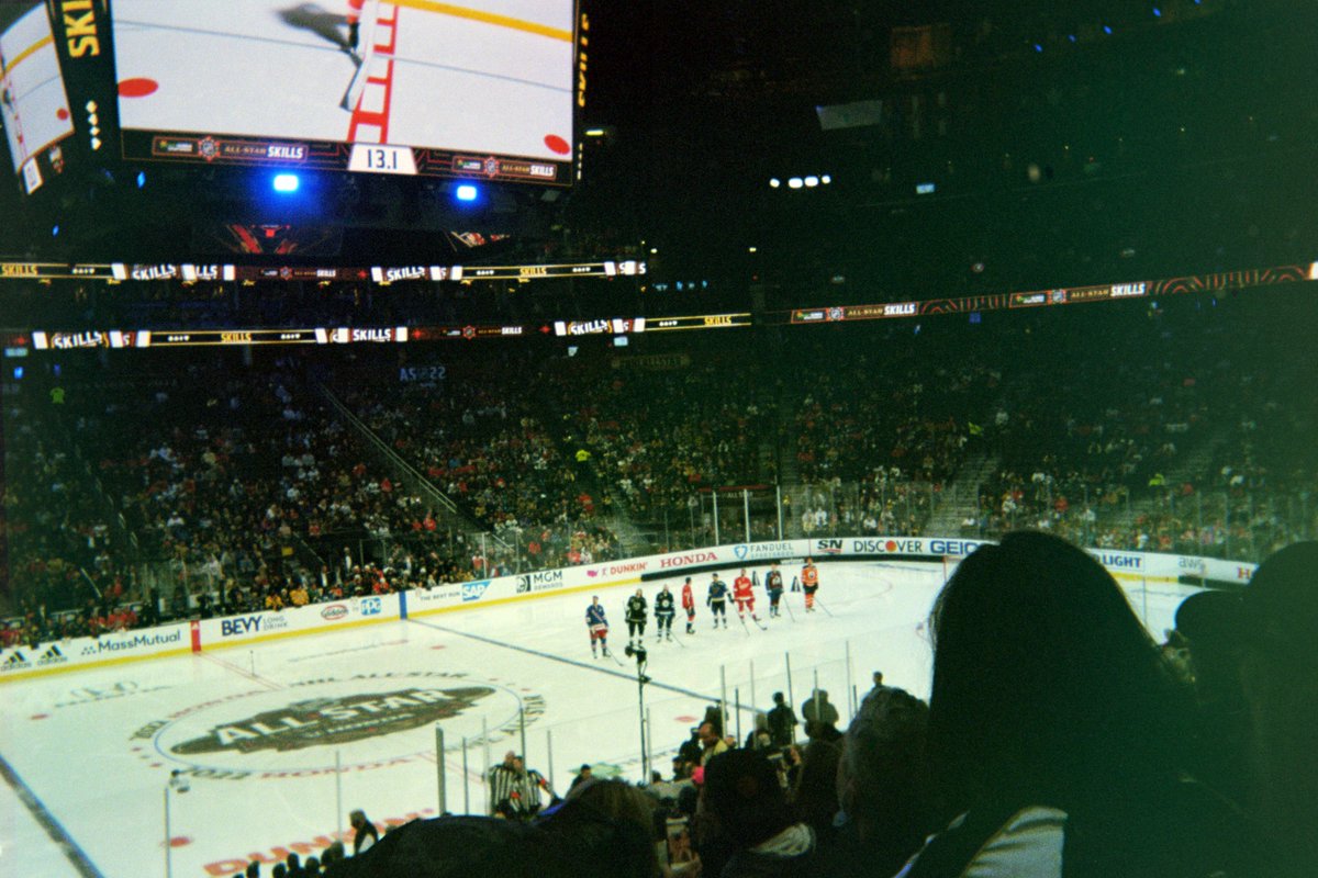 SeattleKraken's tweet photo. We gave @LRodychEberle a disposable camera during #NHLAllStar weekend in Vegas &amp; she clearly understood the assignment. 📸⬇️ https://t.co/PoOL55yxXM