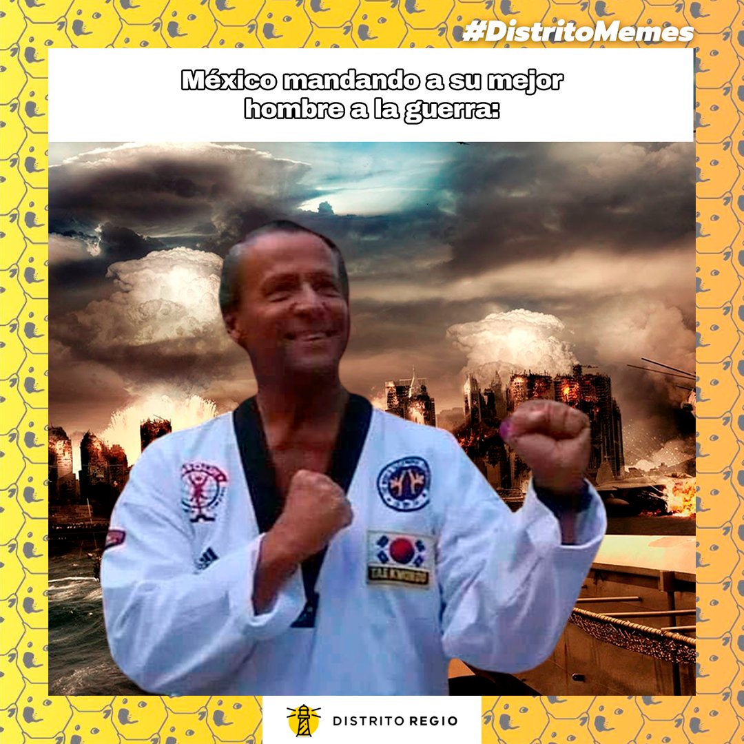 distritoregio's tweet photo. #DistritoMemes #memes #AlfredoAdame #Adame #karate #karateka #pelea #guerrero #soldado https://t.co/8xG8j3n9HN