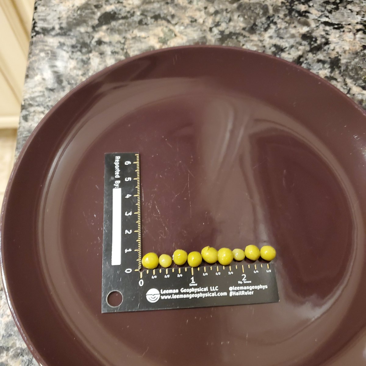 Some variation, but most of my peas are bigger then 0.25"! <a href="/geo_leeman/">Dr. John Leeman</a> <a href="/dontpanicgeo/">Don't Panic Geocast</a>