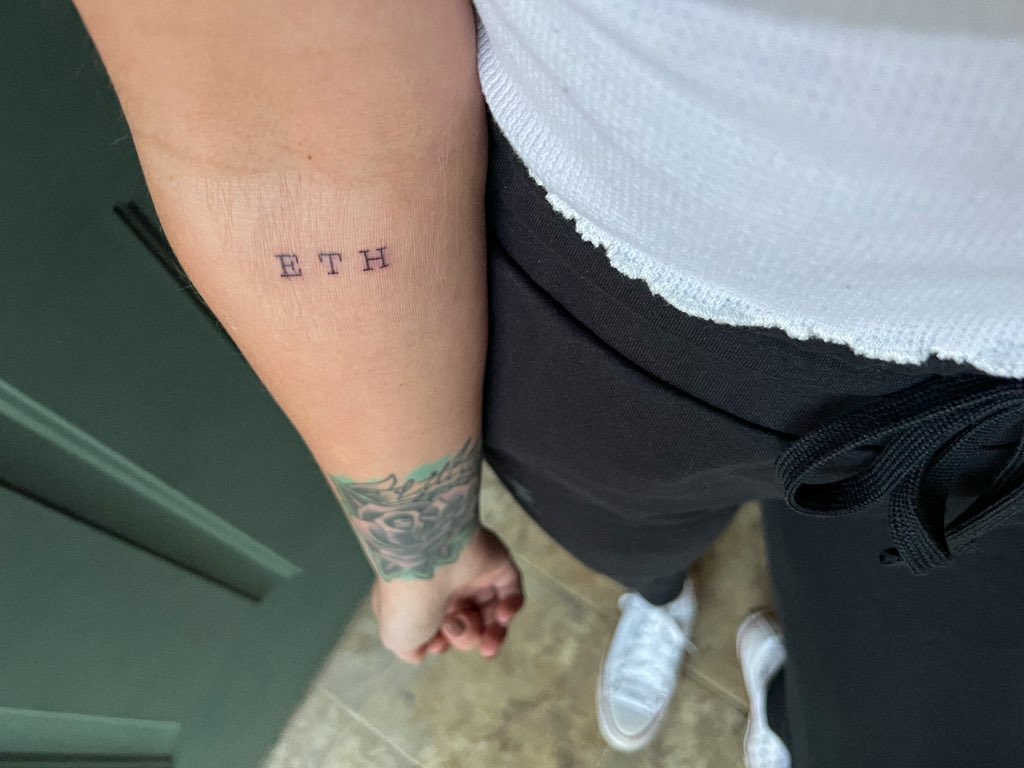 I finally frickin did it, happy birthday to me #ETH