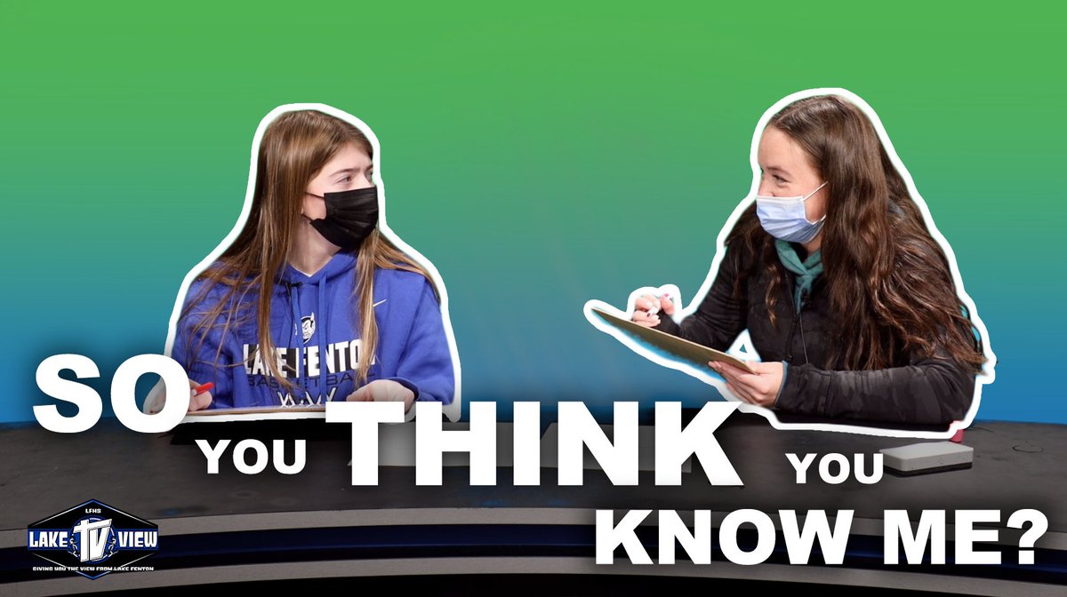 lakeviewtv's tweet photo. Did you see our Friday Feature this morning? Today, we grab friends from around the school and see how well they actually know each other. Check it out! https://t.co/P80uXNembr https://t.co/fpx5iTF6fO