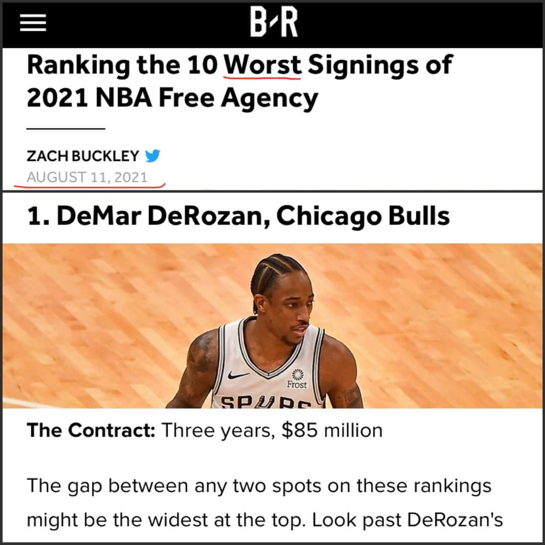 Rich1up's tweet photo. @ZachBuckleyNBA did you write this article?  You owe them an apology 🤣😂🤣 https://t.co/a2gnxwiKz4