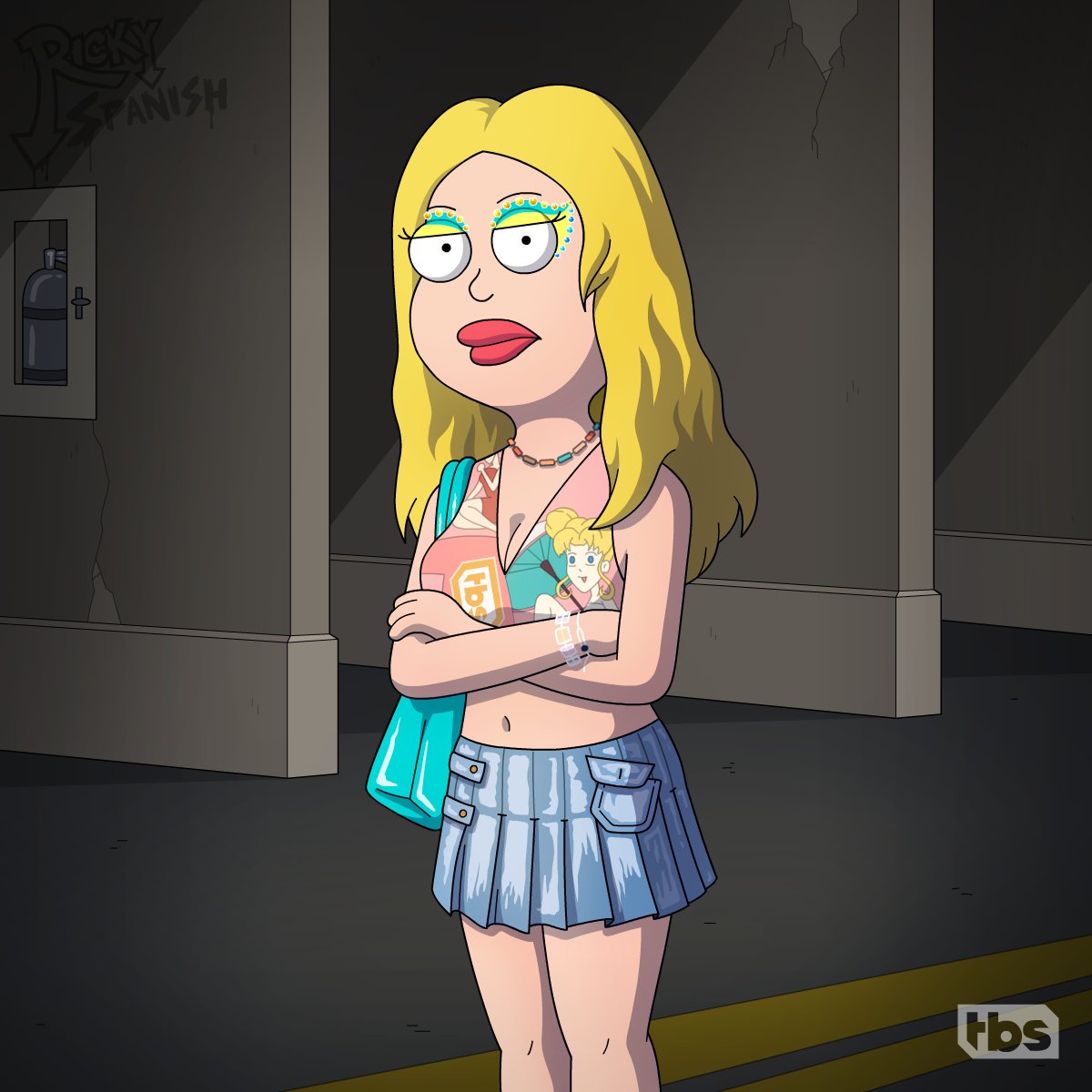 AmericanDadTV's tweet photo. #DidYouKnow that Faye is actually short for Francine? 💋 

#AmericanDad | #Euphoria https://t.co/Y0rte5gqRG