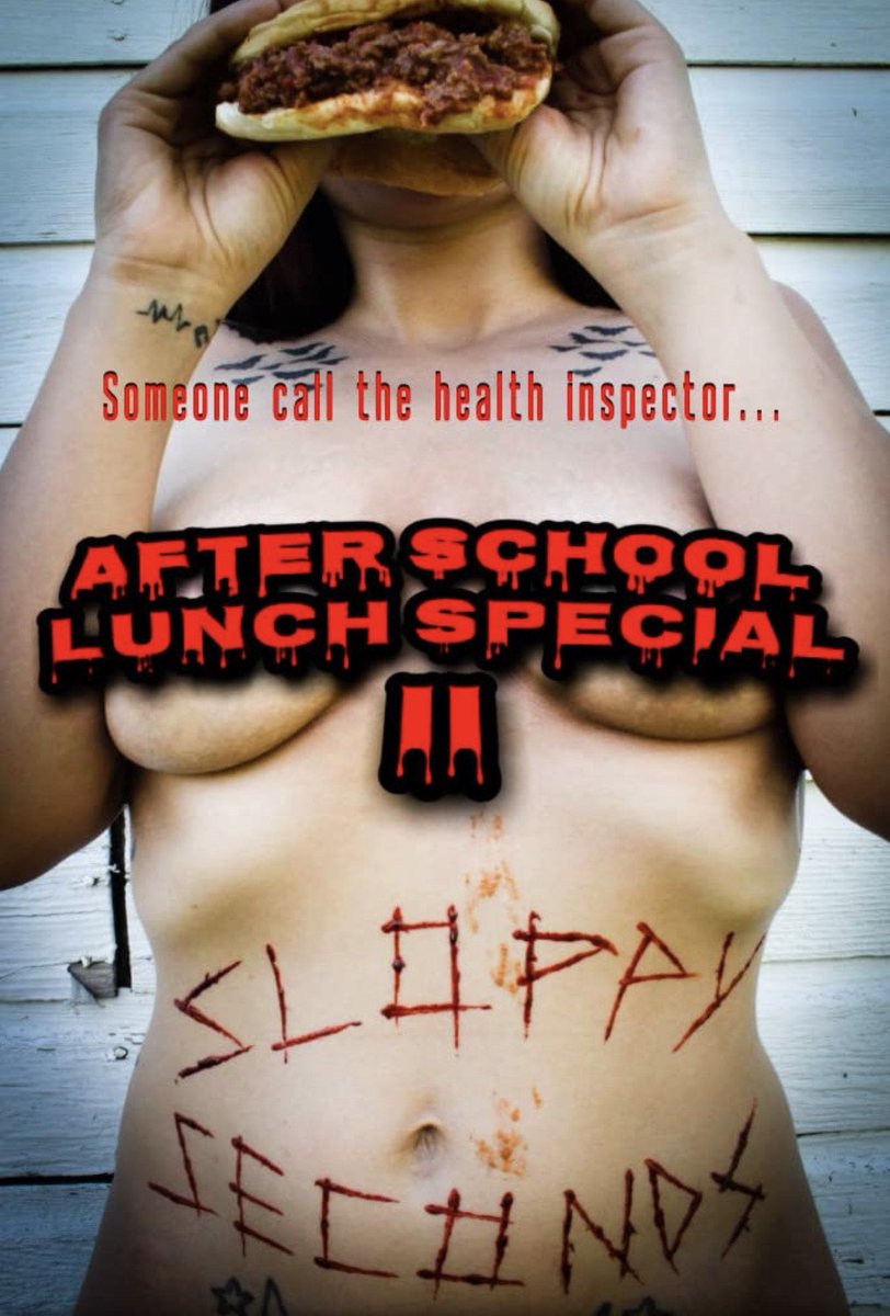 PromoteHorror's tweet photo. Horror comedy anthology featuring Troma legends

Troma fans will devour the latest installment in the HojBob Productions catalog, After School Lunch Special II: Sloppy Seconds.

View the trailer at: https://t.co/VkhUSghutR https://t.co/NR1K5PXQVF