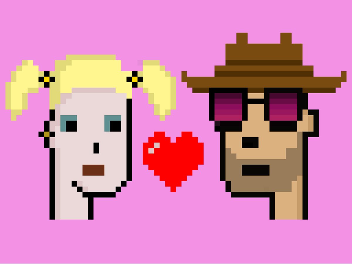 couple_nft's tweet photo. CouplePunks #005 🚀
Collect your favourite couple characters

#couplepunks #nft #nftart #nfts #nftcollector #nftartists #nftartist #nftgallery #nftartwork #nftcollection #nftdrop #nftdrops #nftcreator #openseanft #ethereum #eth  #cryptoart #cryptoinvestor #digitalart #Blockchain https://t.co/cbZmmGIKGi