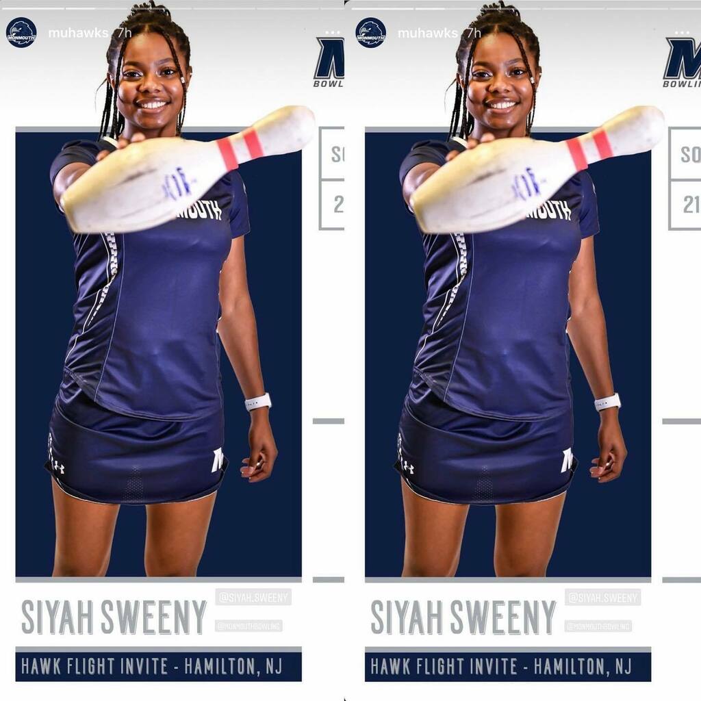 MichelleSCarey's tweet photo. What a girl…. Let’s Go Baby! 

#siyahsweeny #ncaabowling #collegiatebowling #bowlfearless #bowling #bowlingislife #bgcb2 https://t.co/poctr3kfJJ https://t.co/Rj6XbhlgyX