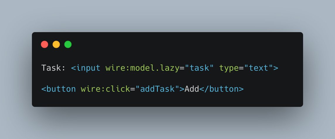coldbox's tweet photo. #CBWIRE tip: When using wire:model to bind input elements with a data property, use the .lazy modifier to prevent server updates until the user clicks or tabs away. Great for reducing background requests during form input! #ColdBox #ColdFusion #CFML

https://t.co/AkFFXWbtxS https://t.co/2xhnQ5rcXO
