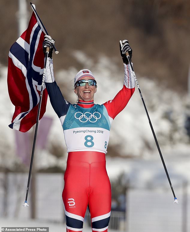 SpaceGamesFed's tweet photo. #OnThisDay in 2018, Norwegian ski racer Marit Bjørgen became the most decorated Winter Olympian ever, winning 15 Olympic medals 🏅 We know she would make an incredible #Astrolete! https://t.co/wA4l0NiygF