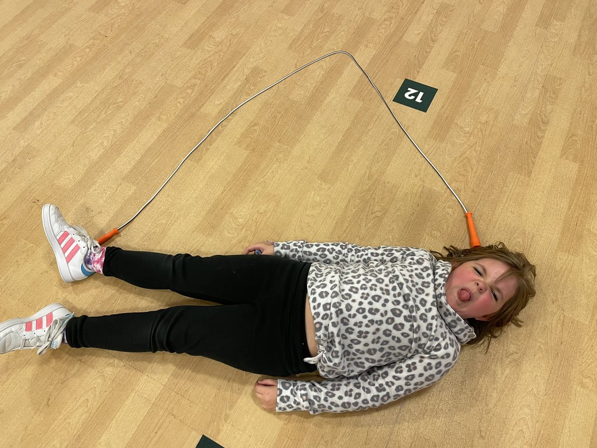 How would you make a triangle with your body and and jump rope?  PE and math integration happening in 2nd grade <a href="/WellsBranchAIA/">Wells Branch AIA</a>!