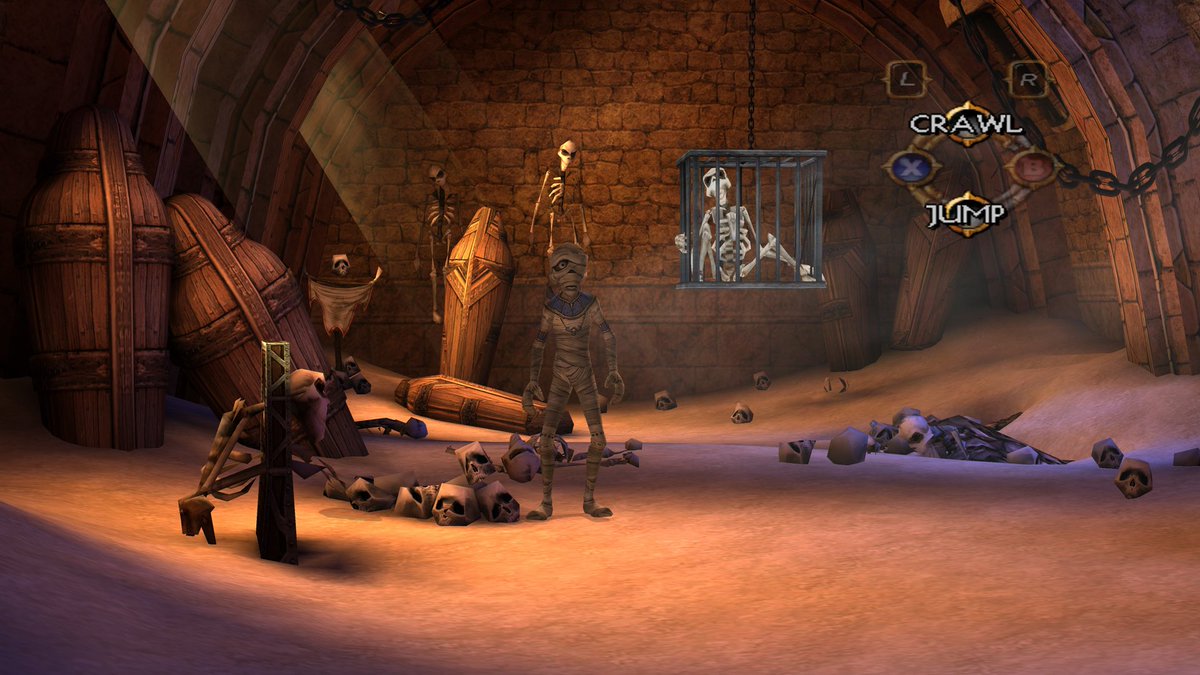 Iain_117's tweet photo. Everyone be talking about Elden Ring and HFW and here I am absolutely loving an ‘ancient’ game with my 4 year old 😅. Great game! No idea why it didn’t get a sequel 🤔 #Sphinxandthecursedmummy #XboxBackwardsCompatability #XboxSeriesX https://t.co/Ay6KHgcscD