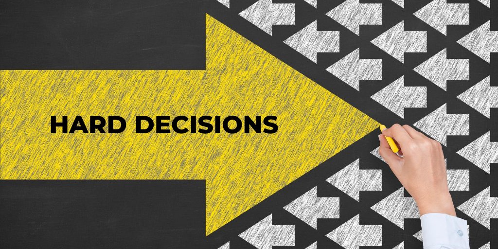 You’ll have to make some hard decisions about who you &amp; your company really want to work with &amp; then take massive #action. #smallbizchat