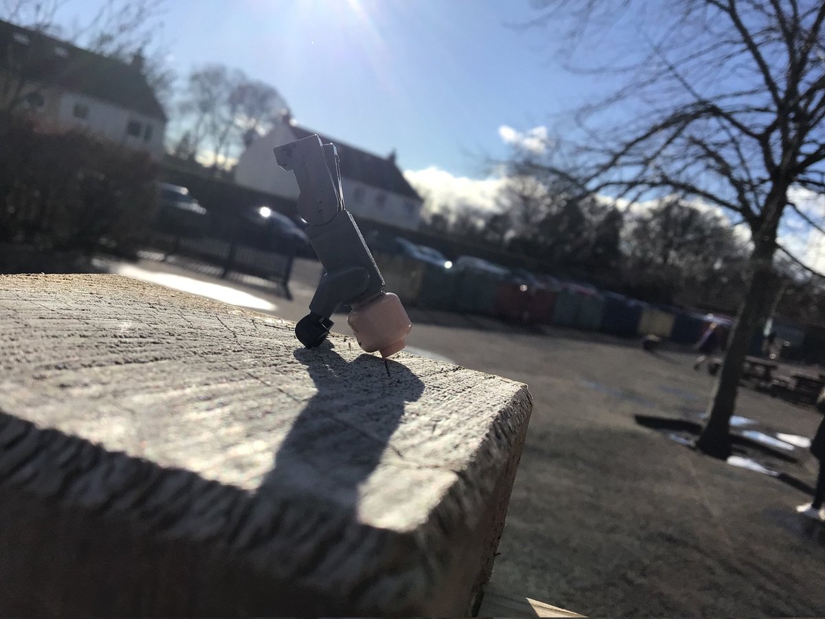 KiralGraham's tweet photo. We started the week using our IPads to take photographs featuring toys outside. We then used the Book Creator App to turn our photos into comic strips. We had so much fun sharing them!  @Philiphaughcs @inspireSBC https://t.co/HQtQSFS5Fo