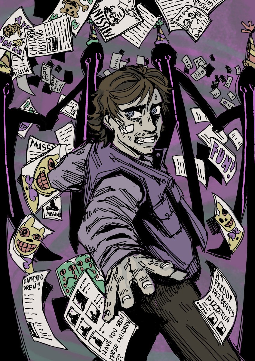 happy and fun march of corpses #fnaf #fnaffanart #fnafsecuritybreach #fnafsb