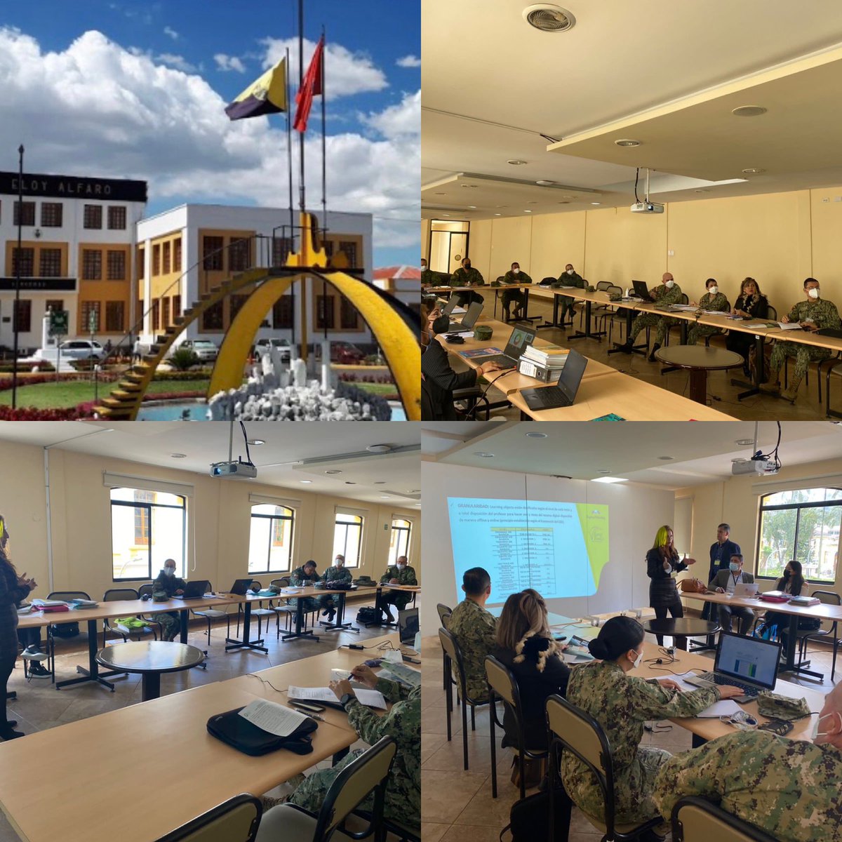 SerPlaton's tweet photo. @DefensaEc, estandarización de proyectos educativos innovadores#Proye toFortalecimientoIdiomaInglés#ÁreasBásicas, promoviendo y generando la formación integral de los estudiantes de los colegios militares con mejores perfiles de desempeño.  @esmilecuador  @FFAAECUADOR https://t.co/43VzU3OCMS