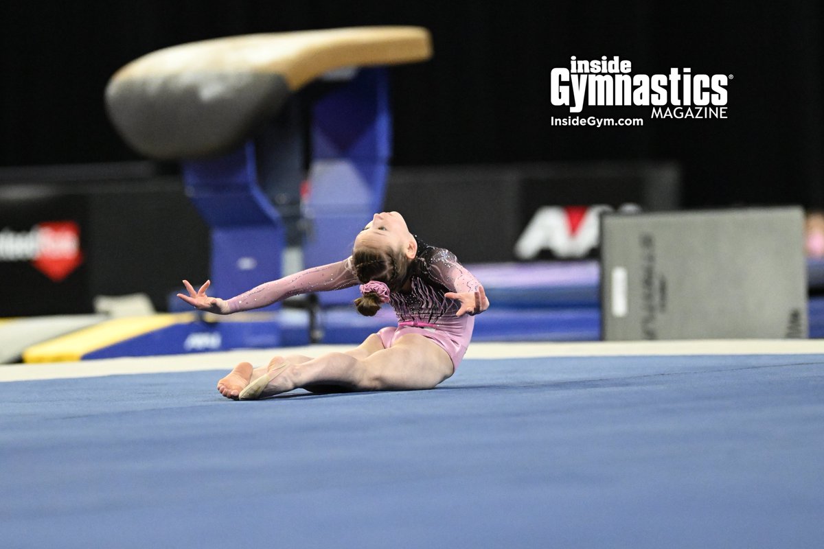 InsideGym's tweet image. Greta Krob being amazing #NastiaCup 
📸 Lloyd Smith for Inside Gymnastics