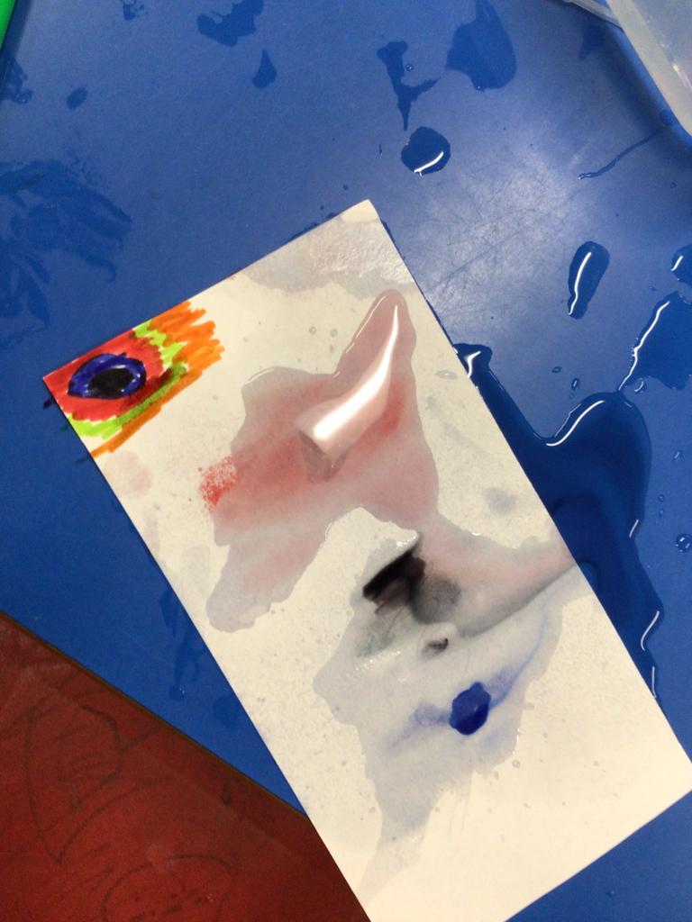 Philiphaughcs's tweet photo. P2/3 have been exploring dissolving  and experimented with different coloured pens and different kinds of paper. Some amazing colours were created 🌈. @SBCEducation1 https://t.co/LCml0iQ7o4