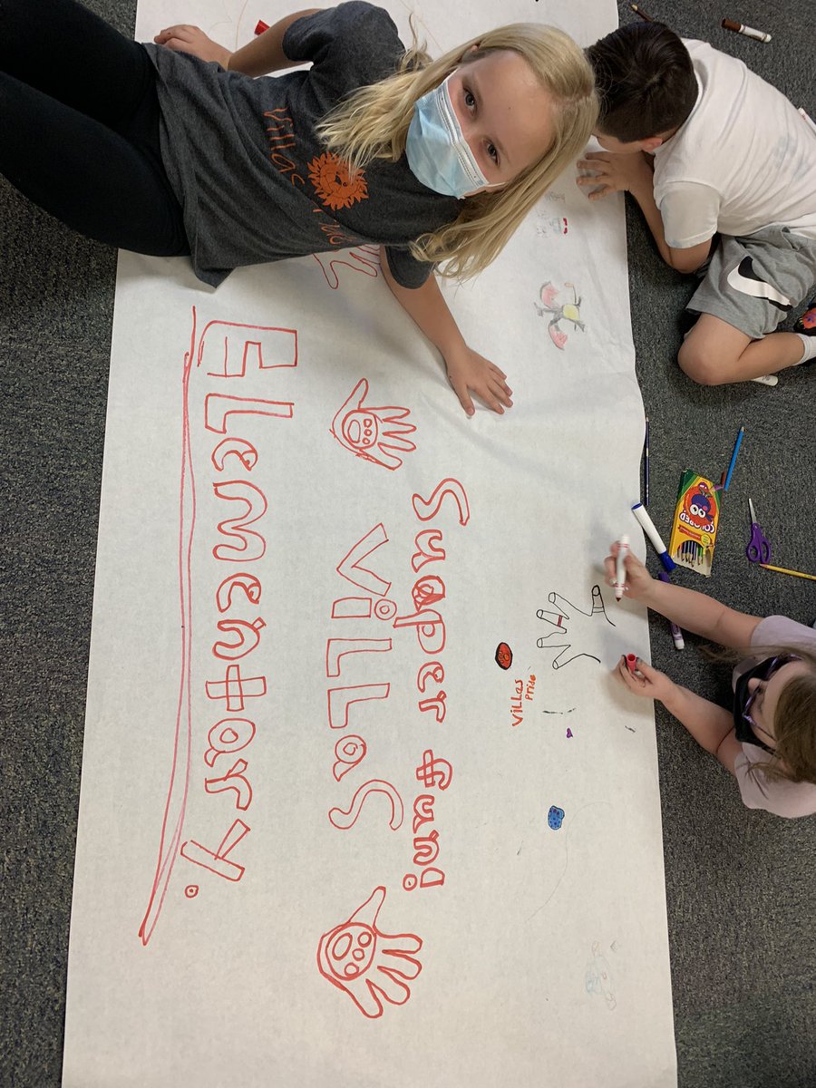 3rd Grade <a href="/VillasElem/">Villas Elementary</a> earned their PBIS reward of DROP EVERYTHING AND DRAW today! 🦁 ✍️ 🖍