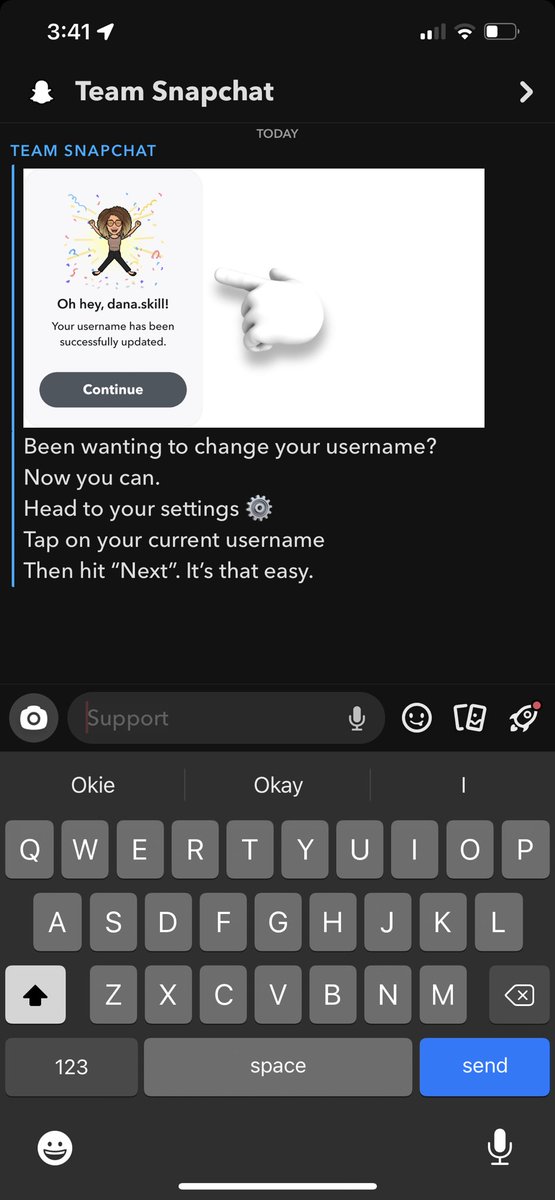 RollisonCandice's tweet photo. Snapchat has finally done it!!! https://t.co/RD6IijTEBu
